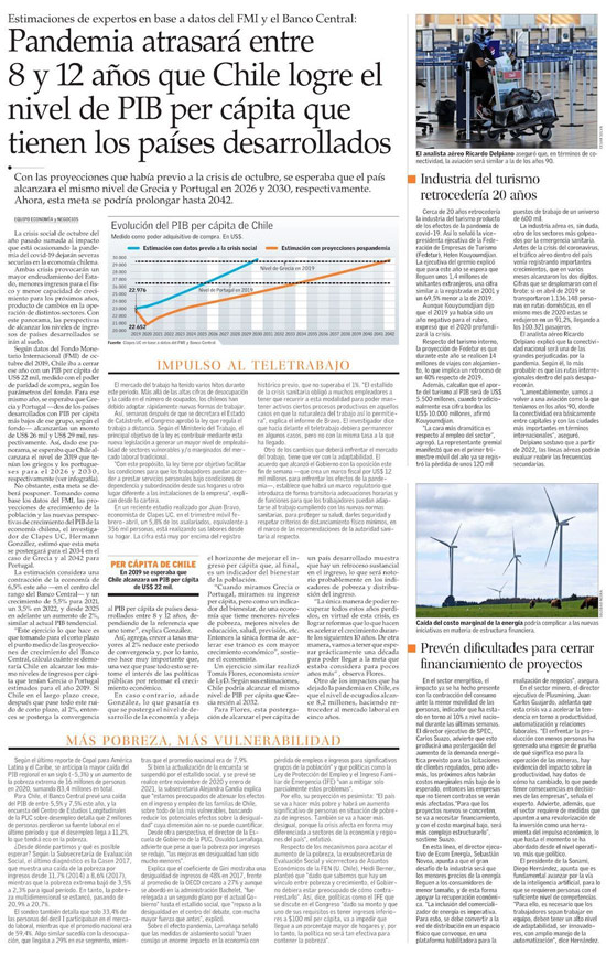 Newa Journal El Mercurio Pandemic