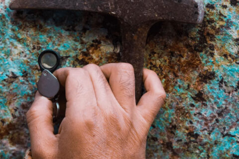 hands and copper