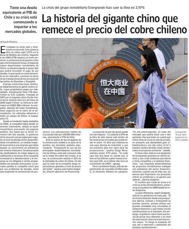 Noticia LUN Gigante Chino