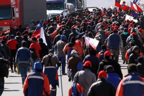 Plusmining Mineros en huelga