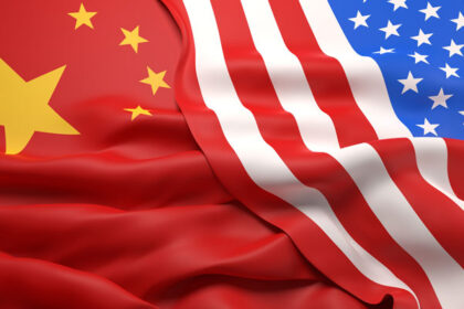 subida arancelaria bandera de china y estados unidos